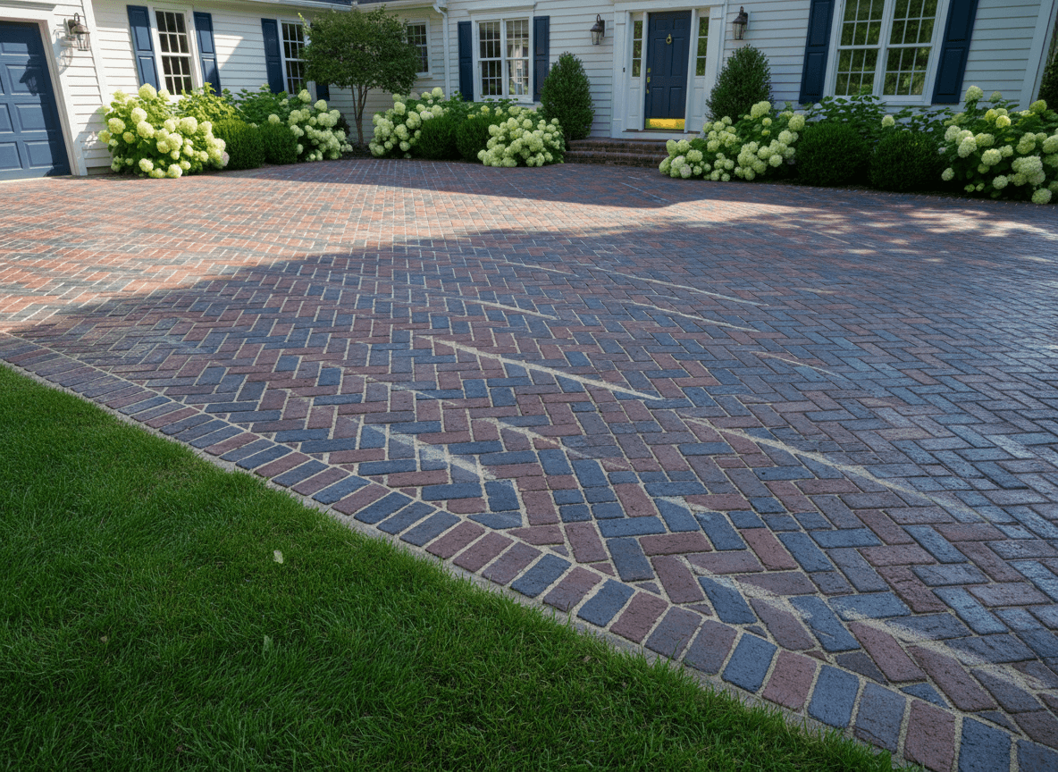 Driveway Cleaning after cleaning