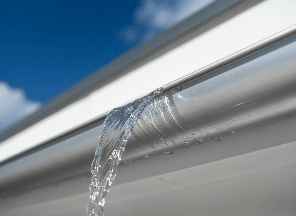 Gutter Cleaning after cleaning