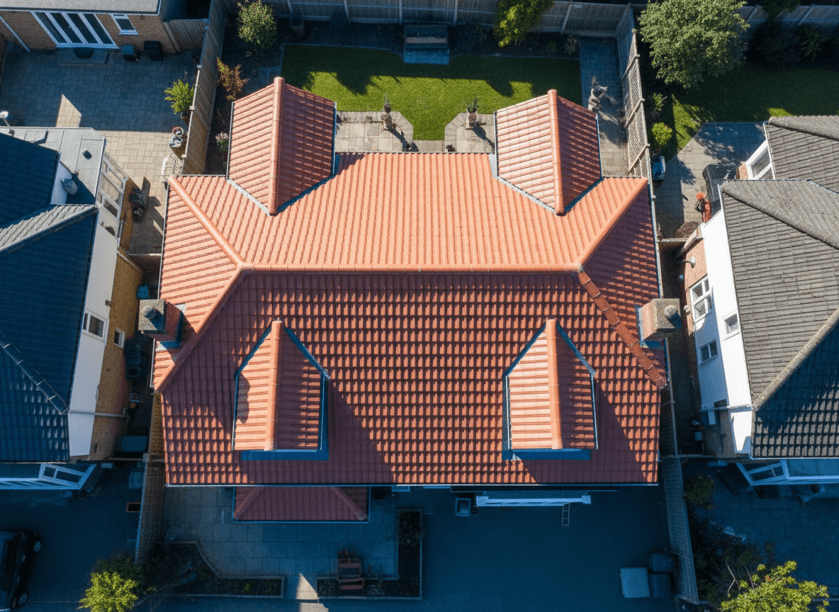 Roof Cleaning after cleaning